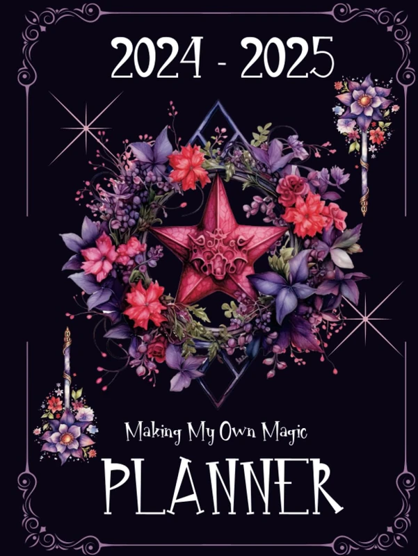 Making My Own Magic Moon Spells: Witchy Planner For A Magical 2024-2025