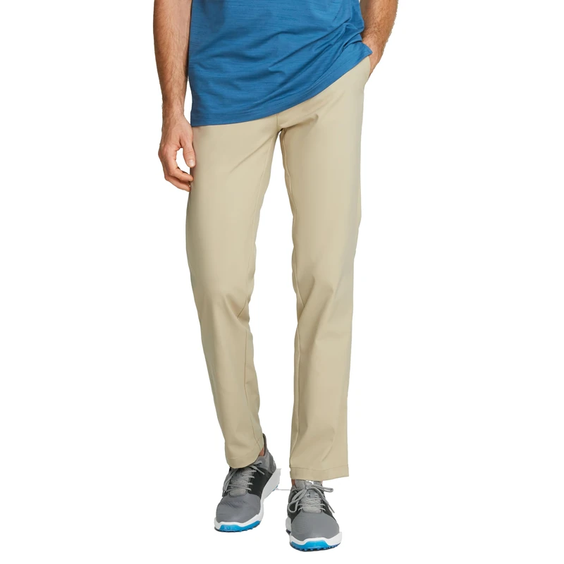 pumagolf Men's Dealer Pant Golf, Alabaster, 35W x 30L