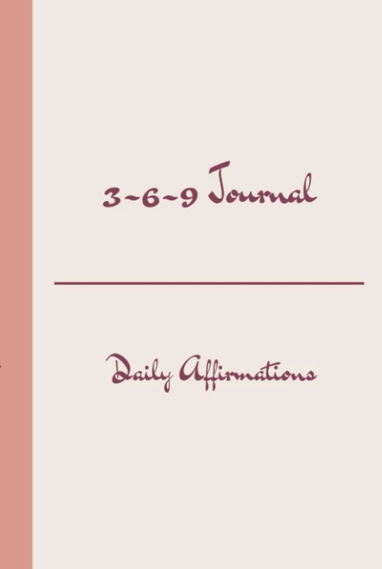 3-6-9 Journal: Daily Affirmations: Lotus