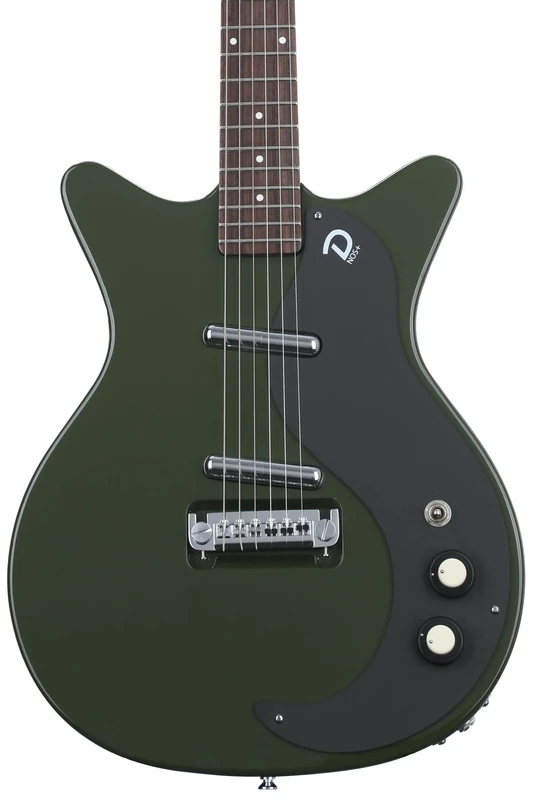 DANELECTRO BLACKOUT 59 GUITAR - GREEN ENVY