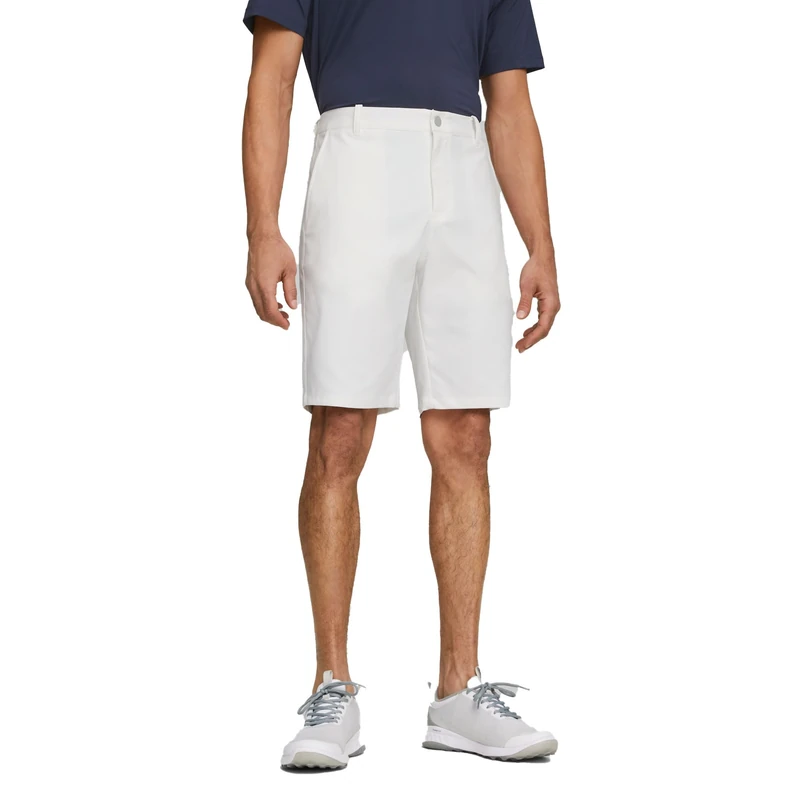Puma Men's 101 Solid Short 7 Inch, White Glow, 38W x 7L