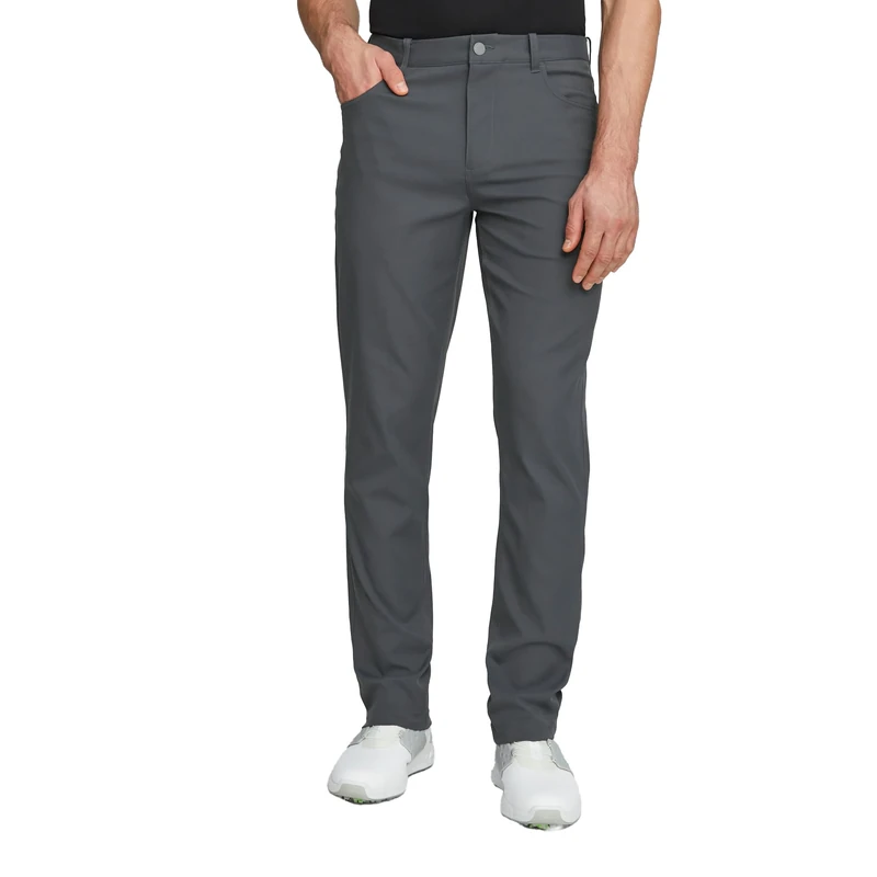 PUMA Golf Men's Dealer 5 Pocket Pant Golf, Strong Gray, 35W x 30L