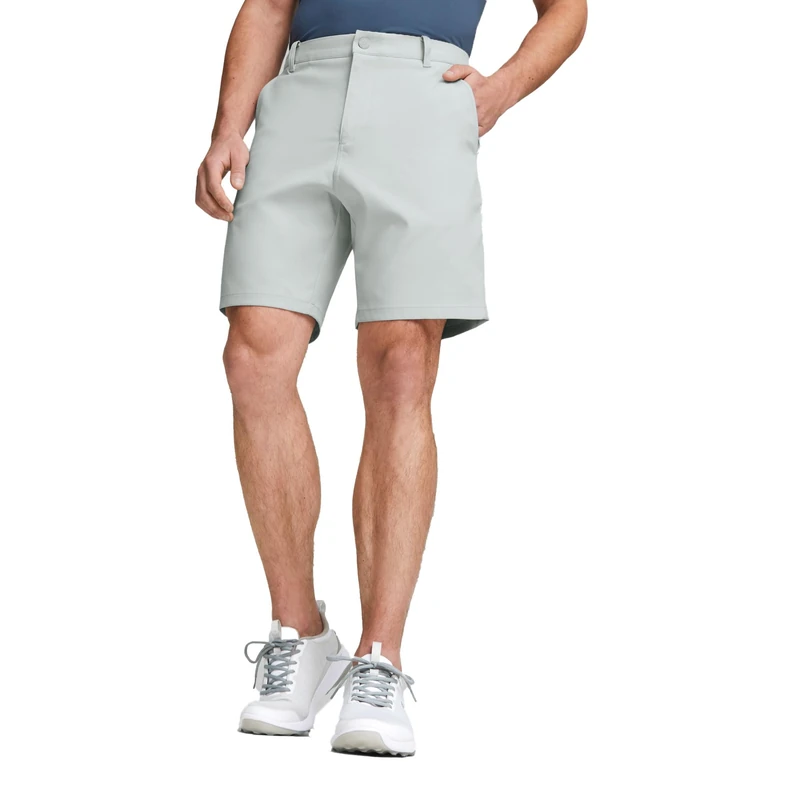 PUMA Men's Dealer Short 8, Ash Gray, 35W x 8L