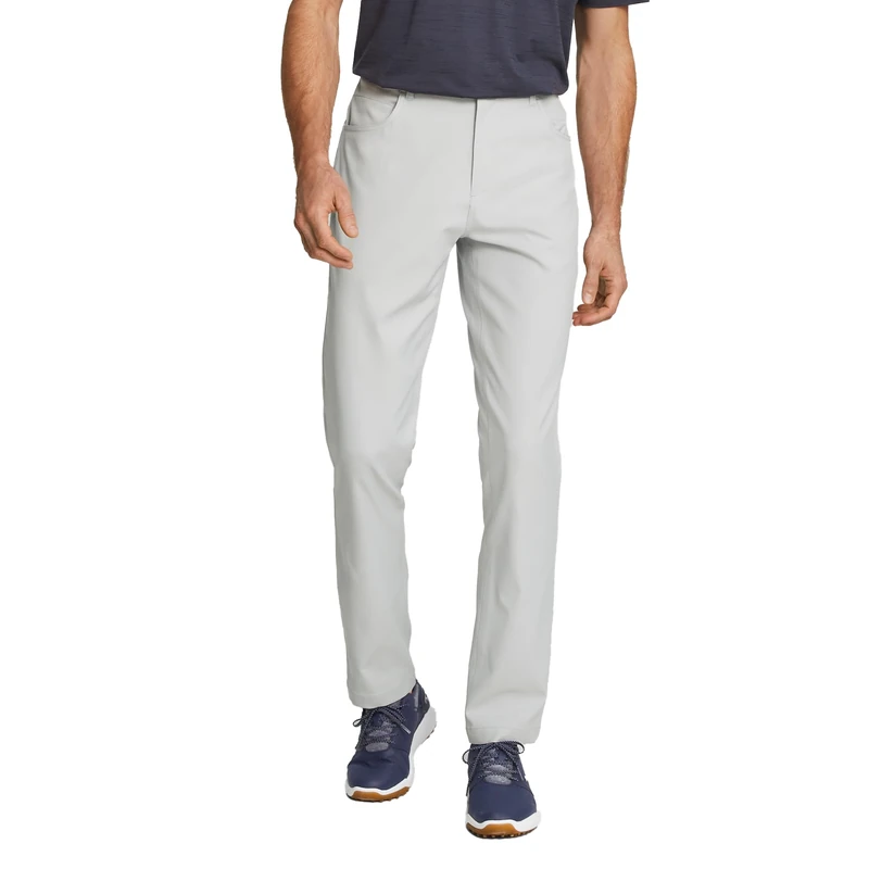 PUMA Men's Dealer 5 Pocket Pant, Ash Gray, 35W x 30L