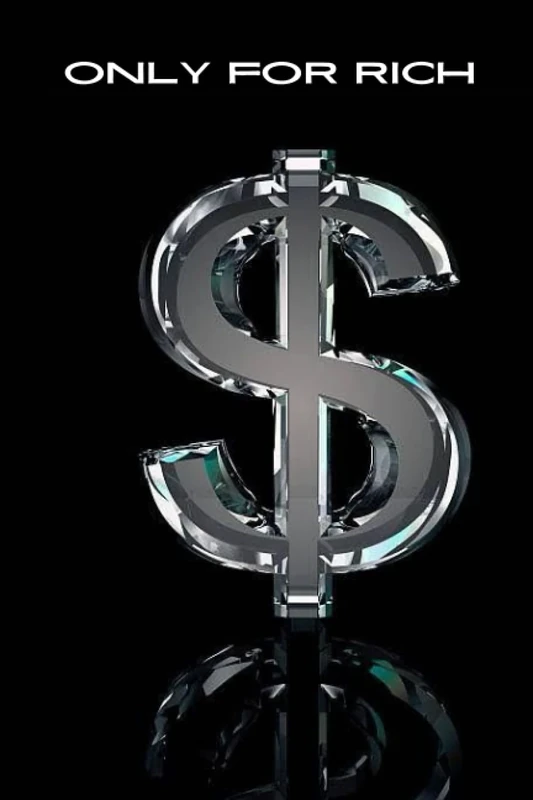 Only For The Rich: Ruled Notebook Only For The Rich 15.475 x 9.5