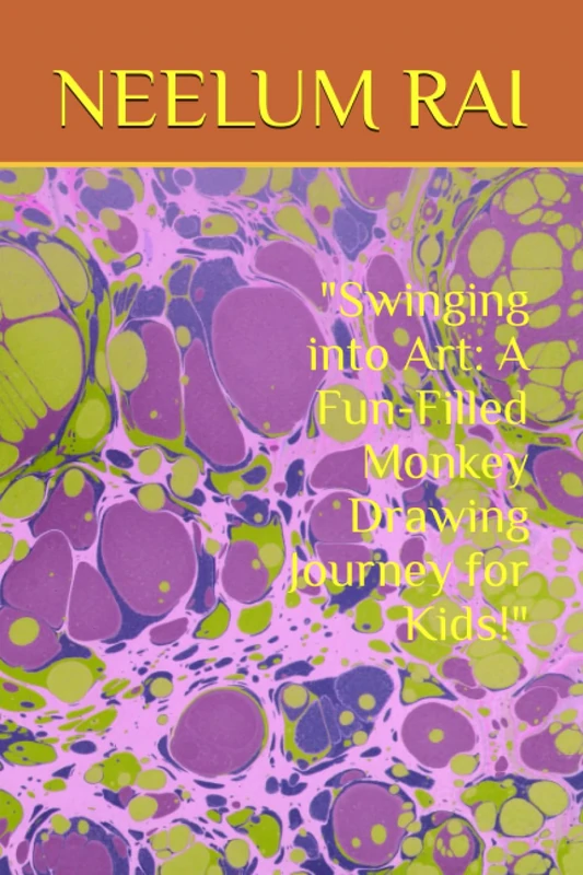 "Swinging into Art: A Fun-Filled Monkey Drawing Journey for Kids!" - Image 1