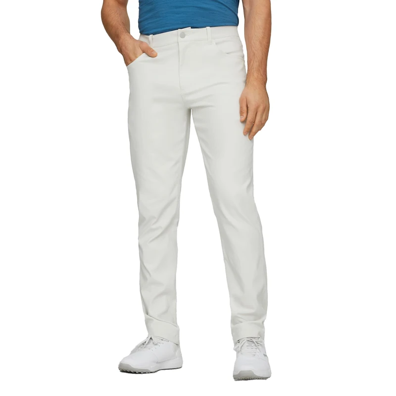 PUMA Golf Men's Dealer 5 Pocket Pant Golf, Sedate Gray, 35W x 32L - Image 1