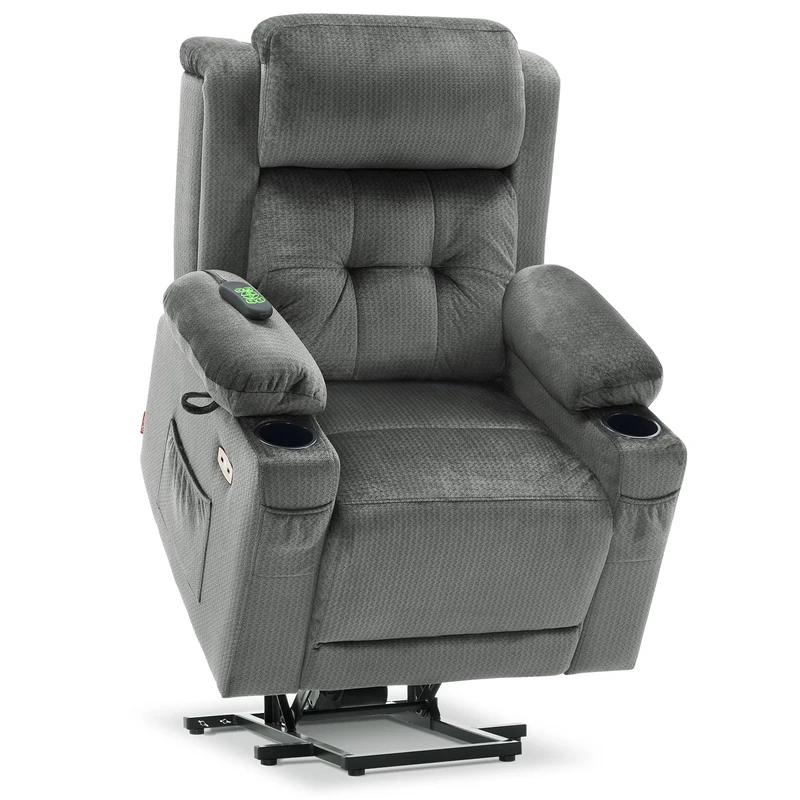 MCombo Motor Riser Recliner - Lift Chair with Heat and Power Headrest
