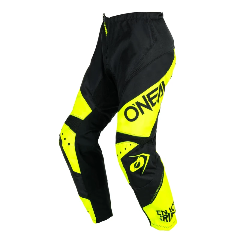 O'NEAL Element Racewear V.24 Motocross Pants - Black Neon Yellow