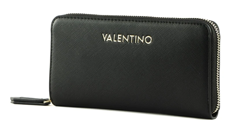 Valentino Women's 7B3-ZERO RE Bi-Fold Wallet, Nero, Nero, One Size