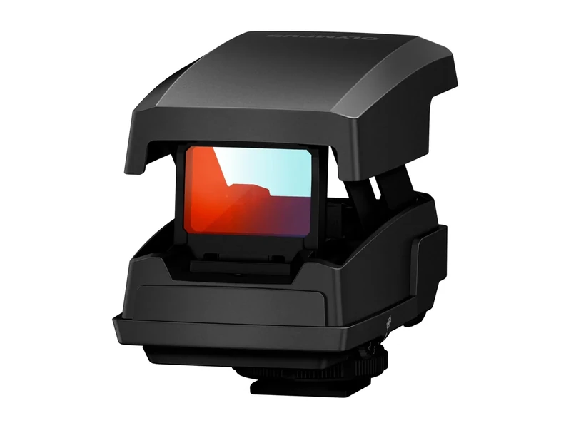 OM SYSTEM EE-1 dot sight with hot shoe mount – external aiming aid for precise super telephotography, ideal for birdwatching, wildlife, and sports photography, lightweight and robust - Image 1