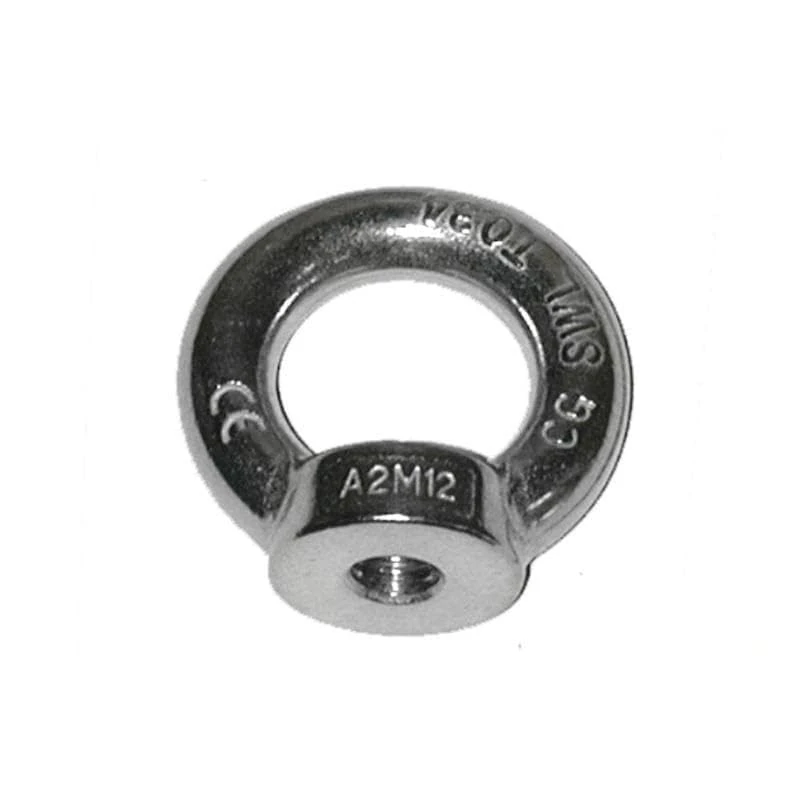 COFAN 18005904 Anilla Elevacia n Hembra Din 582 Stainless Steel M-12 for DIYers & Professionals, Built for Repair, Installation and Workshop tasks, Steel, Stainless Steel - Image 1