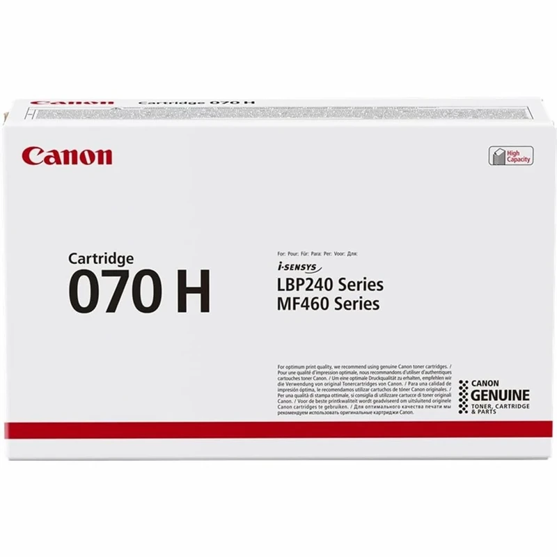 Canon 070H High Yield Black Toner Cartridge