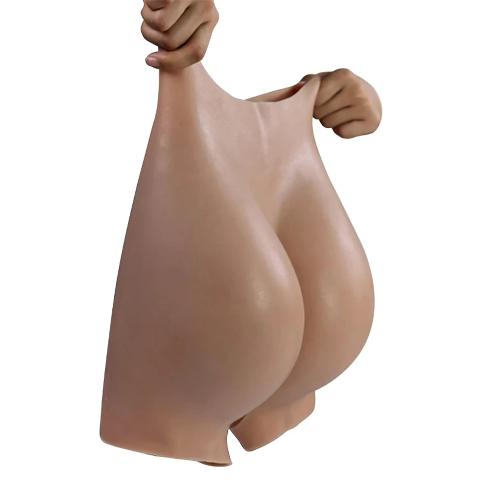 XSWL Silicone Panty Hip Enhancer Shapewear Crossdresser Panties Butt Padded Push Up Panty for Transgender Women Fake Hips (A, COLOR2)