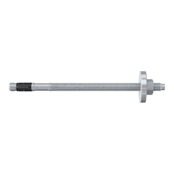 fischer Bolt anchor with wooden disc, FAZ II Plus 16/160, heavy duty anchor for fixings of heavy loads, service life over 120 years, seismic & ETA approval, assembly without drilling hole cleaning