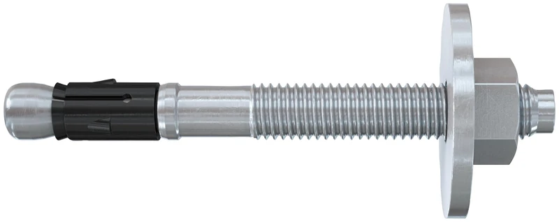 fischer 564682 Large disc FAZ II Plus 12/10 Short Version gvz, Wall Anchors, Heavy Duty high Load Capacity, Anchor Bolts for fixings of Wooden Structures, Seismic & ETA Approval, Silver