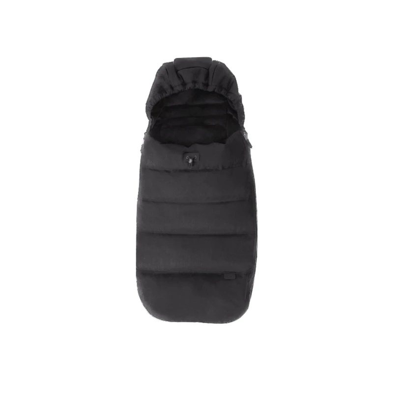 Silver Cross - Wave Footmuff - Pram Accessories - Stroller Footmuff - Foot Warmer - Water Resistant - Onyx