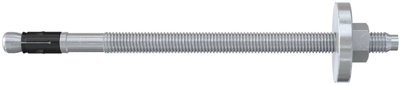 fischer FAZ II Plus 12/120 Bolt Anchor with Wooden Building Disc, Heavy Duty Anchor for Fixings of Heavy Loads, Service Life Over 120 Years, Seismic & ETA Approval, Assembly without Drill Hole