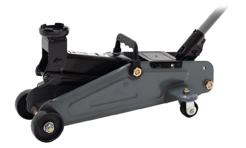 Precision Steel Hydraulic Trolley Jack 1.5T Lifting from 135 to 305 mm, Grey