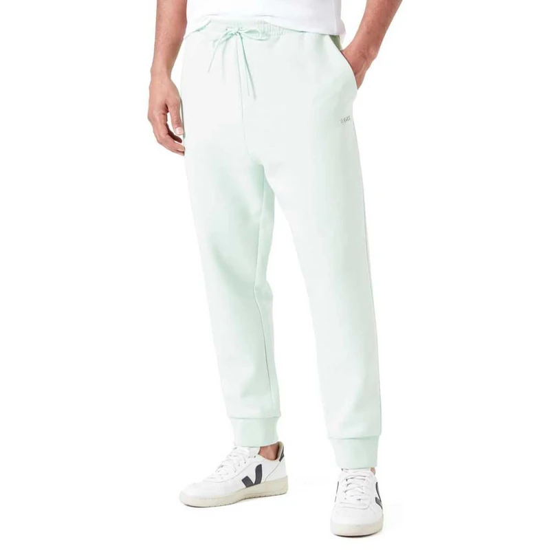 BOSS Men's Hadiko Jersey_Trousers, Open Green388,