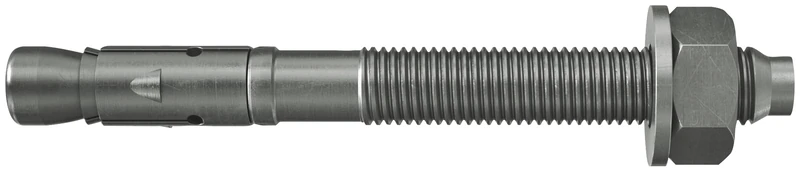 fischer FAZ II Plus 12/100 R Heavy Duty Anchor Made of Stainless Steel with High Load Capacity, Anchor Bolt for Fixings Heavy Loads and Steel Structures, Seismic & ETA Approval