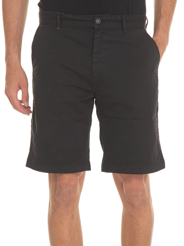 BOSS Men's S_Commuter Shorts_Flat, Black1,