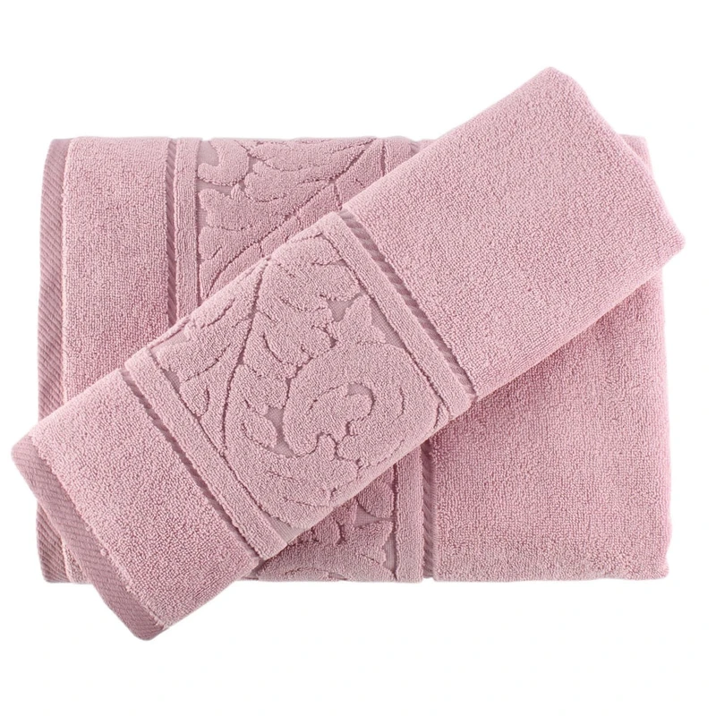 WELL HOME MOBILIARIO & DECORACIÓN Towel Set (2 Piece) Pale Pink
