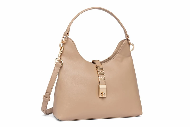 Replay women's shoulder bag made of faux leather, beige (sand 049), one size