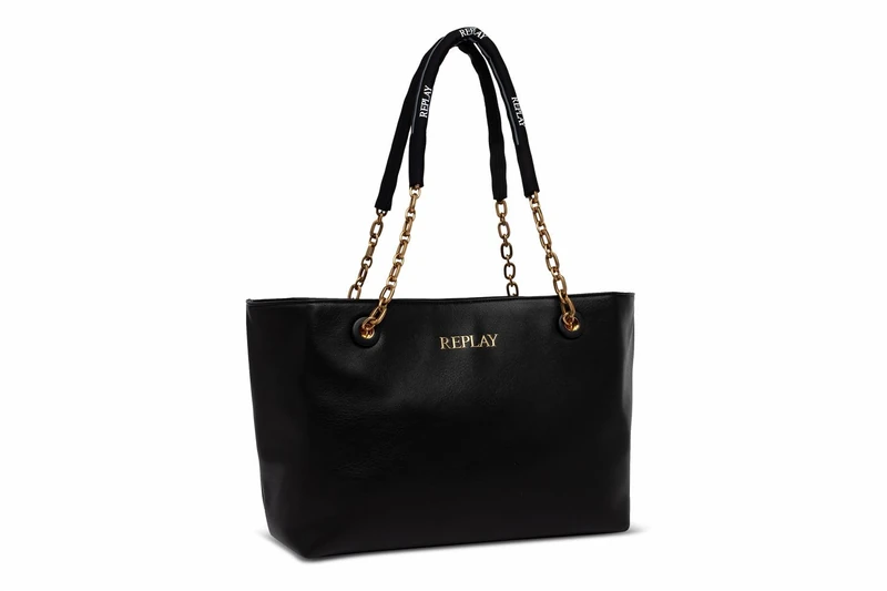 Replay women's bag made of faux leather, black (Black 098), one size