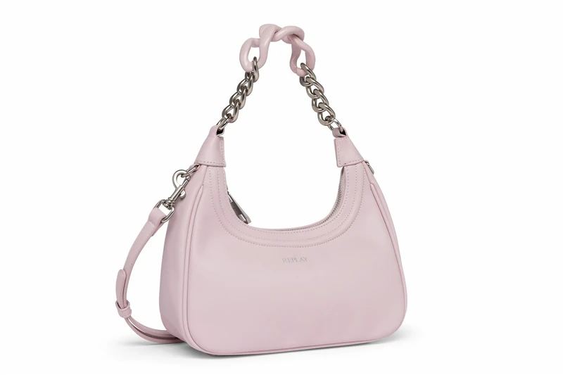 Replay Women's Handbag with Chain Detail, Pink (Lt Pale Pink 362), One Size - Image 1