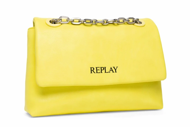 Replay women's handbag made of faux leather, green (Lt Yellow Green 164), one size