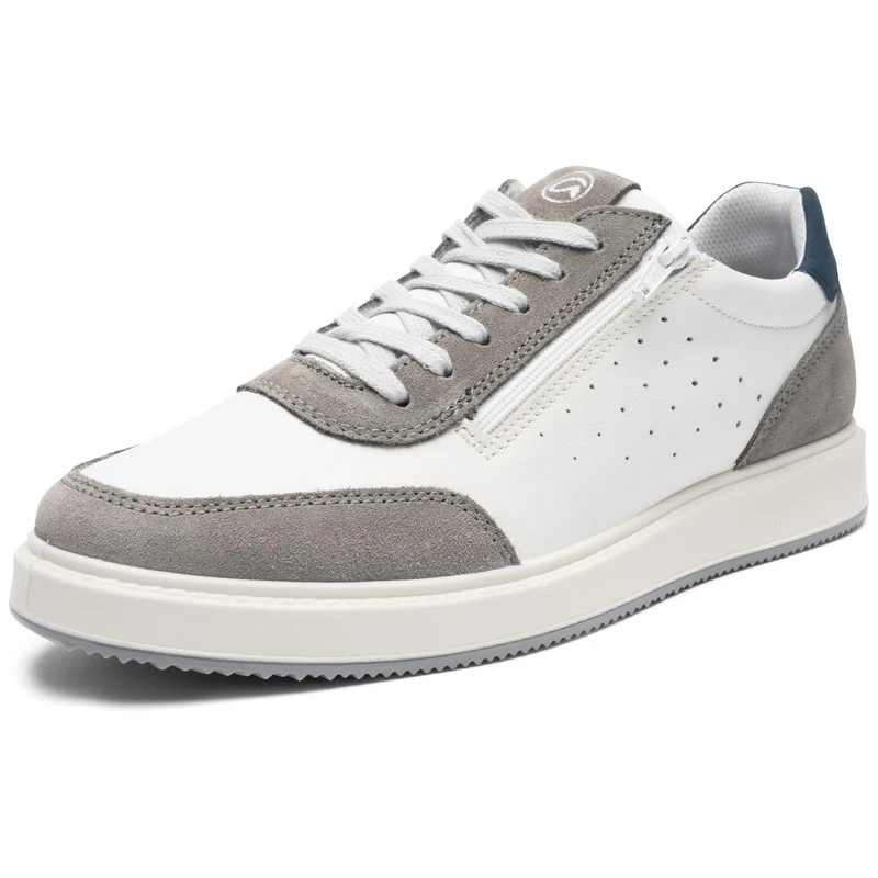 ARA Men's Genoa Trainers, Bianco White, 9 UK