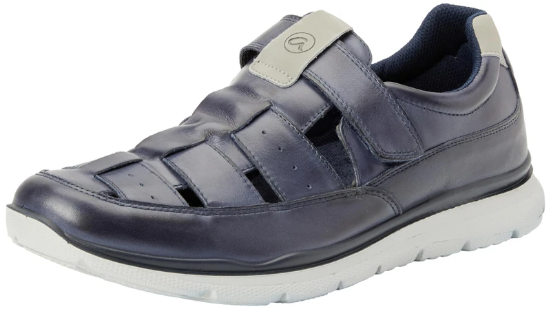 ARA Men's Benjo Sneaker, Blue Natural, 9 UK