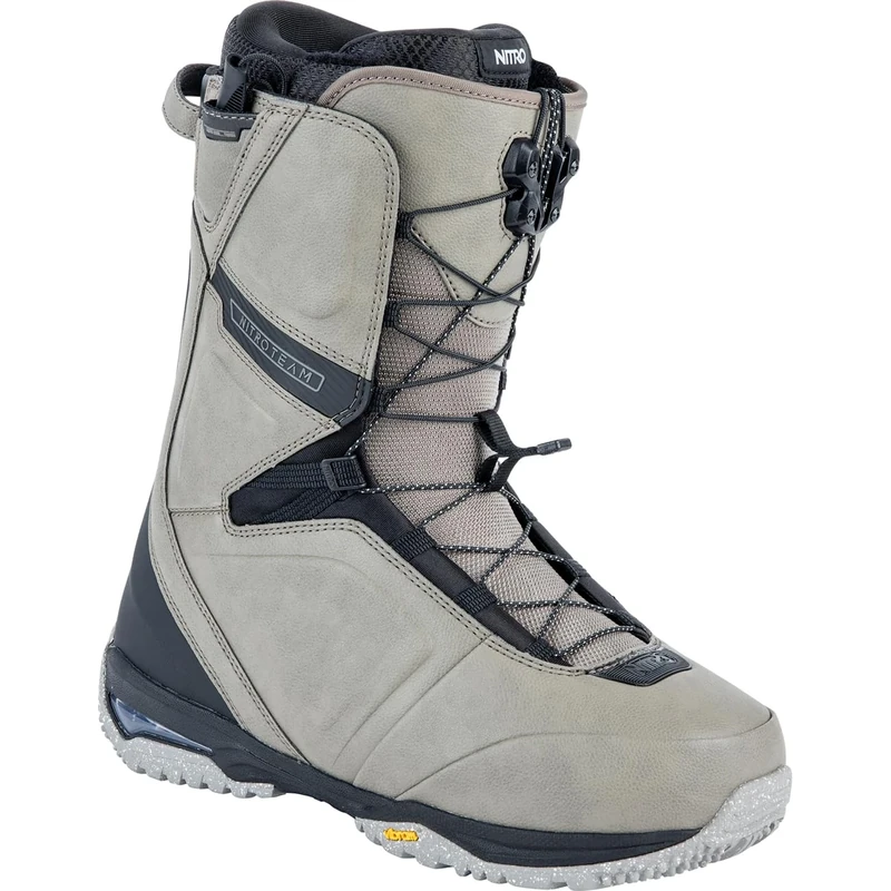 Nitro Team TLS '24 All Mountain Freeride Freestyle Quick Lacing System Boot, MUD, MP 29.0 // EU 44 // US 11