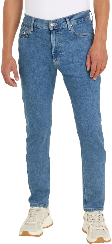 Tommy Jeans Men's Simon Skny Cg4239 Denim Pants, Denim Medium, 30W / 36L