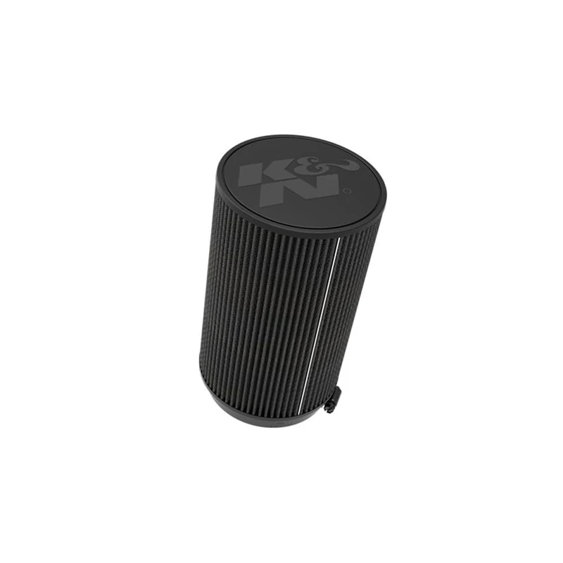 K&N Black Universal Dryflow Round Air Filter 152mm flange, 191mm outside diameter, 305mm height (RU-3124HBK)