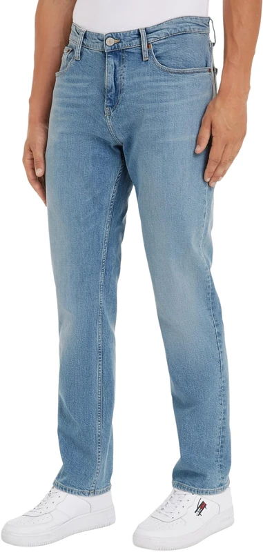 Tommy Jeans Men Jeans Regular Fit, Blue (Denim Medium), 29W/34L