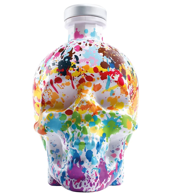 Crystal Head Vodka Paint Your Pride Limited Edition 70 cl, 40% ABV – Made from Canadian Corn - Award-Winning Premium Vodka