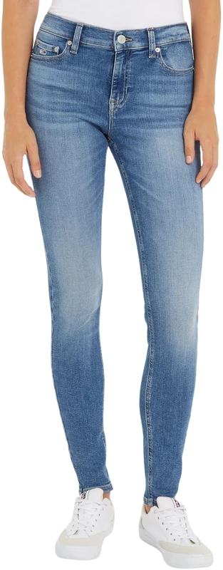 Tommy Jeans Women Jeans Skinny Fit, Blue (Denim Medium), 26W/32L
