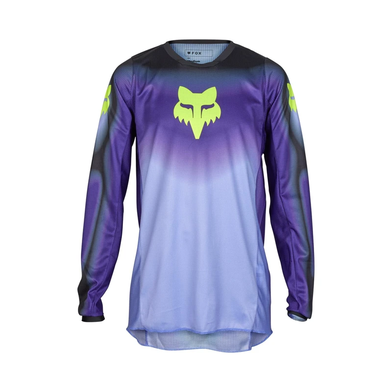 Fox Racing Men's 180 Interfere Motocross Jersey, Black/Blue, M