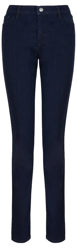 Armani Exchange Women's J24 Super Skinny High Rise Stretch Cotton Poly Jeans, Indigo Denim, 3