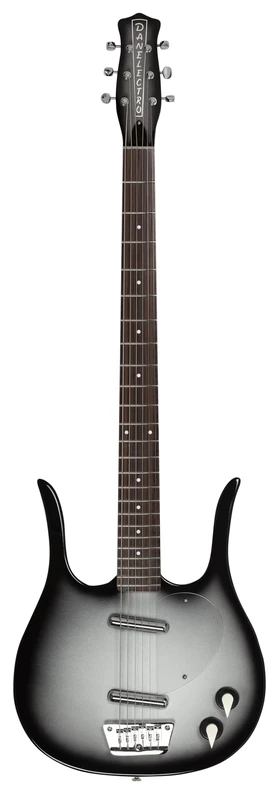 DANELECTRO LONGHORN BARITONE GUITAR - BLACKBURST