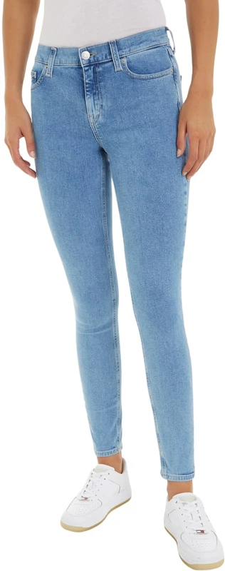 Tommy Jeans Women Jeans Skinny Fit, Blue (Denim Medium), 24W/30L