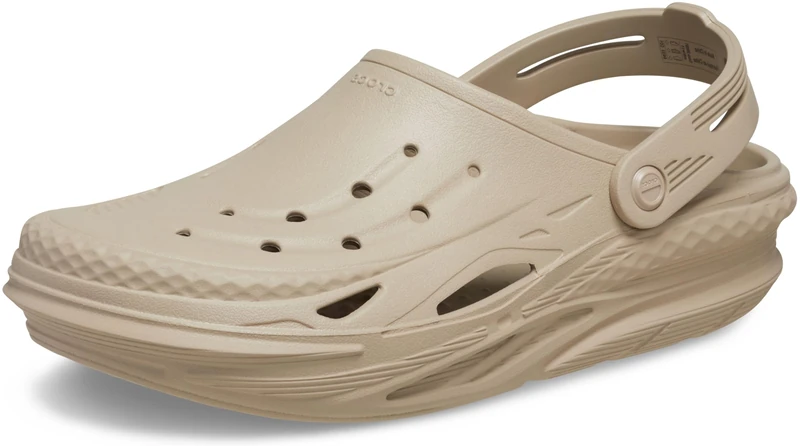 Crocs, Unisex Adult, Off Grid Clog, Cobblestone, 10 UK Men