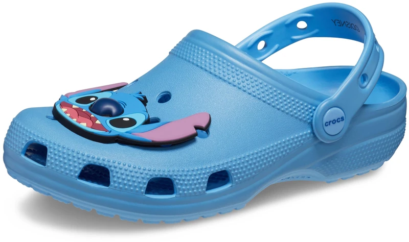 Crocs Unisex Kids Clog,Stitch Classic Clog K,Oxygen,1 UK Child