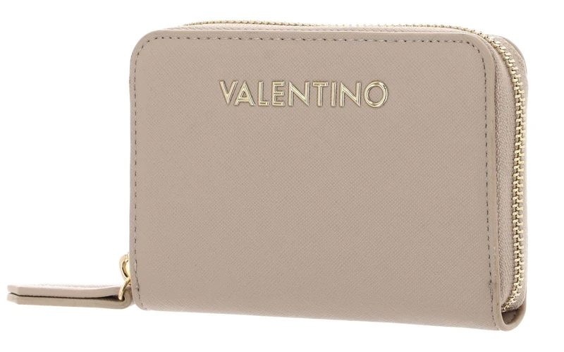 Valentino Zero RE, Women's Travel Accessory-Wallet, Beige, One Size, Beige, One Size
