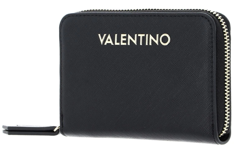 Valentino Zero RE, Women's Travel Accessory-Wallet, Black, One Size, Black, One Size - Image 1