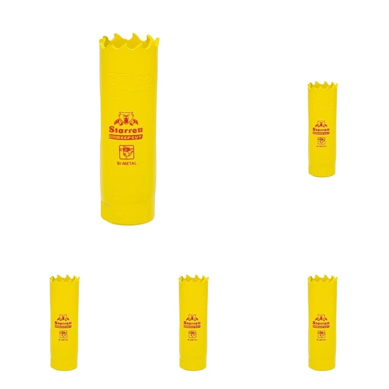 Starrett DCH2532 20mm Deep Cut Hole Saw - Pack of 5