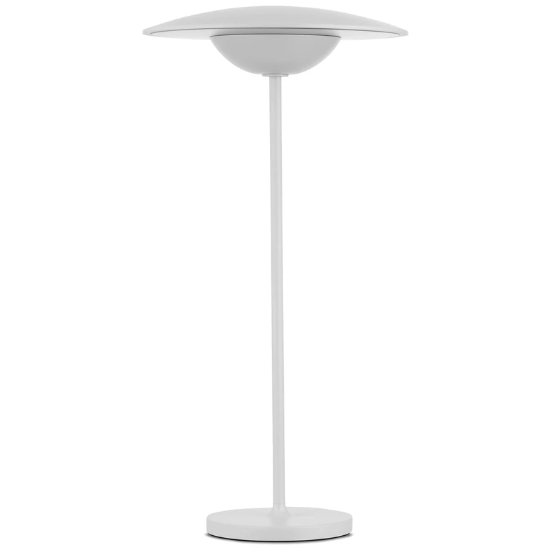 REV Tower Table Lamp Wireless Table Lamp for Indoor and Outdoor Use, Height 38 cm, Table Lamp Dimmable, Bedside Lamp, White