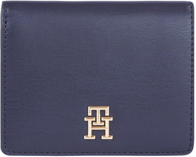 Tommy Hilfiger, Women, TH Spring Chic Med Bifold Wallet, Wallets, Blue, One Size - Image 1
